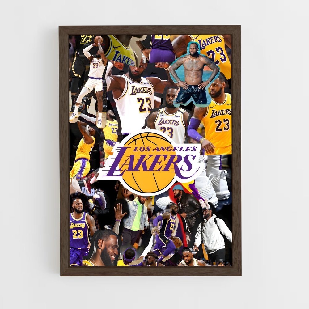 Poster Lebron de james – affiche Basketball (vue 5)